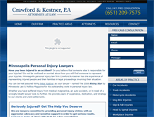 Tablet Screenshot of crawfordkestner.com